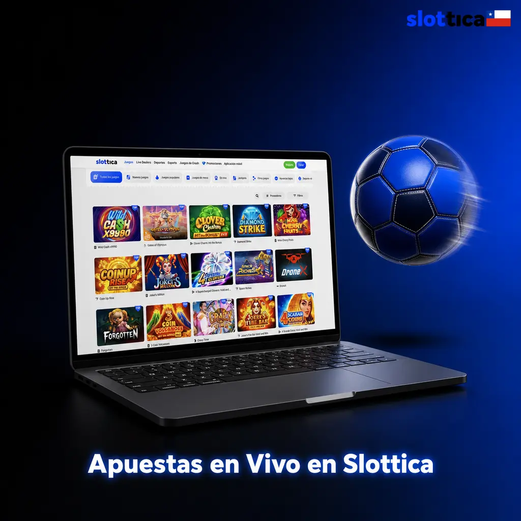 Apuestas en vivo Slottica: fútbol, tenis, eSports con cuotas en tiempo real y estadísticas del partido
