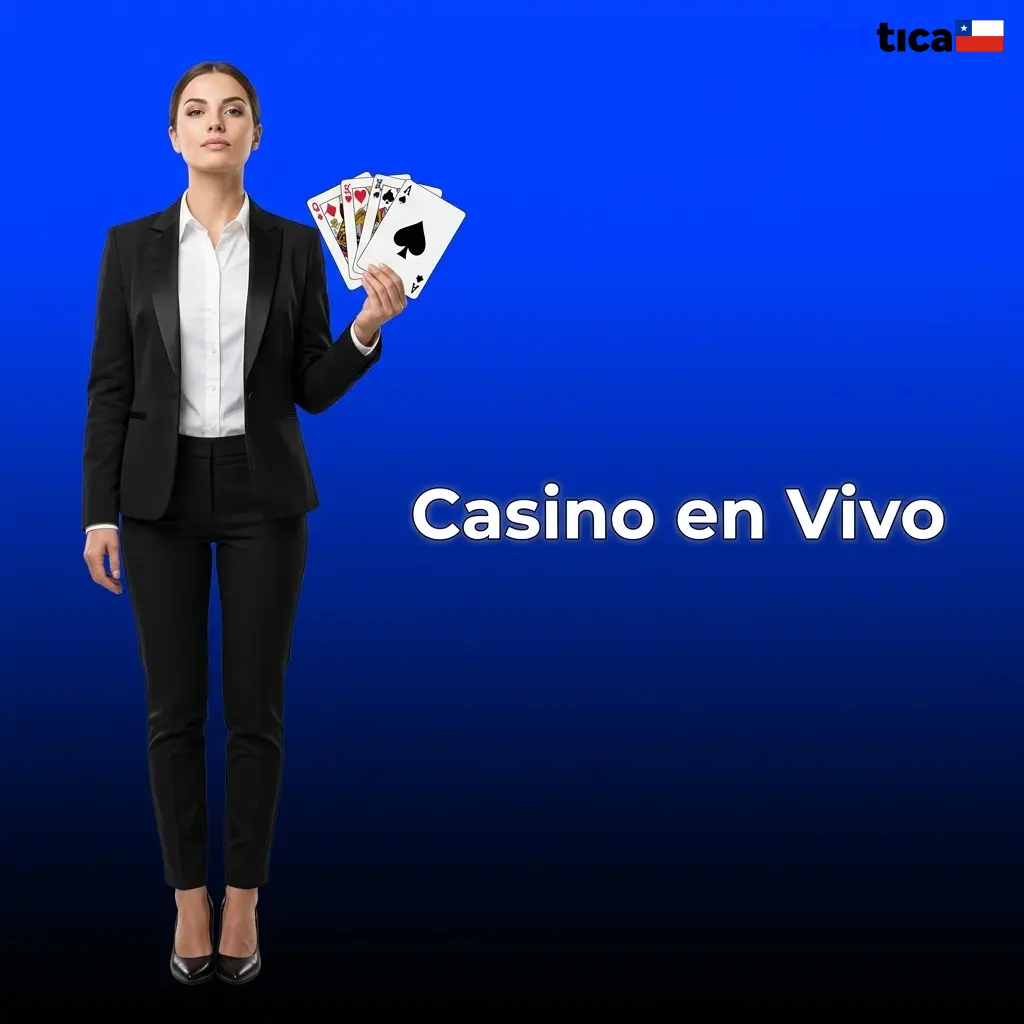 Crupieres profesionales en casino en vivo de Slottica con ruleta, blackjack y baccarat en español